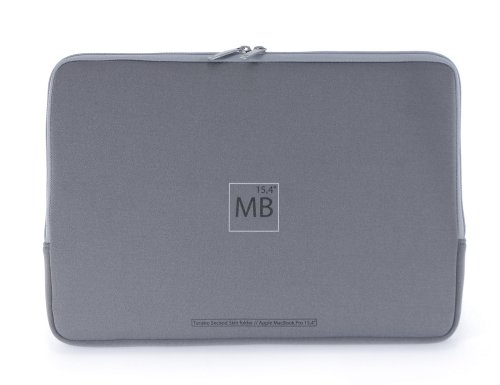TV Geraete: Tucano Second Skin Neopren-H�lle f�r 15,4" MacBook Pro grau