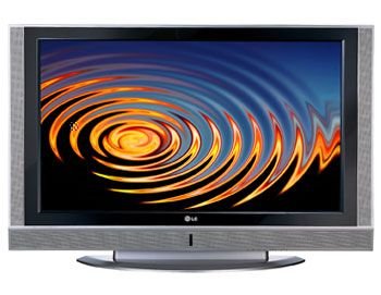 Lautsprecher: LG 50 PC 1 RR 50 Zoll / 127 cm 16:9 "HD-Ready" Plasma-Fernseher mit integrierter Festplatte 80 GB silber/schwarz