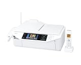 SHARP 見楽るプリント ファクシミリ複合機 ホワイト UX-MF60CL (1台8役, ADF搭載, 子機1台, 4.3型ASVカラー液晶)