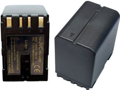 Elektronik und Foto: Akku (Li-Ion) f�r JVC Camcorder als Ersatz f�r BN-V408U, BN-V416U, BN-V428U