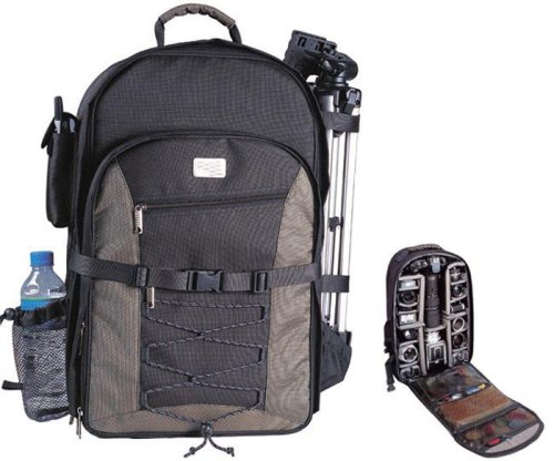 Kompaktanlagen: Kameratasche/Rucksack aus wasserfestem Material (Viel Raum, Innen teilbar in 15 R�umen)