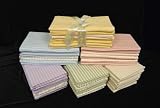 Receiving Blanket Lavender 100% Cotton Minkee Flannel Set of 4