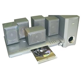 Fuze Digital Surround Player 5.1ch Home Theater System �V���o�[ DVDC-25