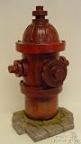 Outdoor Garden Yard Fire Hydrant Fireman Dog Statue