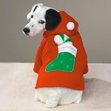 MEDIUM - Holiday Fleece Jacket - CHRISTMAS DOG JACKET