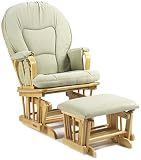 Shermag Glider and Rocker - Natural/Sage