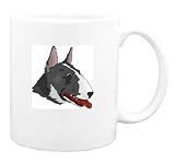 Mug with bull, pit, dog, terrier, canine
