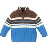 zip-neck sweater