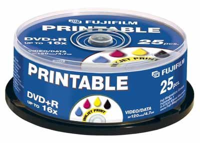Digitalkameras: dvd+r 4.7gb 16x printable ink