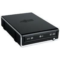 Lautsprecher: LG GSA-E10N DVD Brenner extern USB 2.0 schwarz Retail (DVD+/-RW 16x(16x)8x(6x)16x DL10x 12xRAM, CD 48x48x48x)