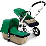Bugaboo Cameleon Complete Stroller, Base Color: Sand ,Color: Green
