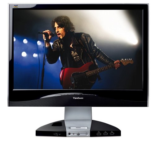 Verstaerker Und Receiver: Viewsonic VX1945WM 19 Zoll LCD TFT Monitor schwarz/silber mit Viewdock Technologie
