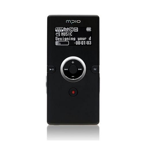 MP3 Player: MPIO FY-800 FM Tragbarer MP3-Player 1 GB mit FM-Tuner schwarz