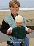 Moby D Baby Carrier-Woven Greens w/Moss