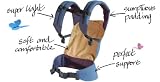Patapum Baby Carrier-Khaki