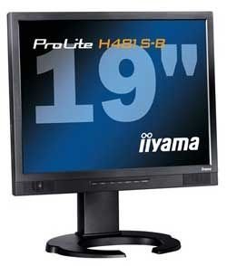 Navigationssysteme: Iiyama ProLite H481S-W6S Monitor LCD-TFT 19.0' 1280 x 1024 Audio TCO03 Weiss