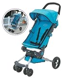 Summer Infant Quick Smart Easy Fold Stroller with Weathershield (Blue Sky)