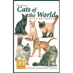 The Heritage Cats of the World Playing Cards