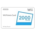 2000 Wii Points Card (Wii)