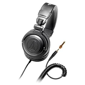 オーディオテクニカ DJモニターヘッドホン ATH-PRO500 BK