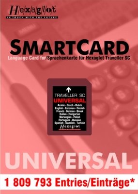 Heimkinosysteme: Hexaglot SmartCard Universal Elektronisches W�rterbuch