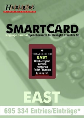 Heimkinosysteme: Hexaglot SmartCard East Elektronisches W�rterbuch