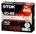 TDK ベアタイプ 録画用ブルーレイディスク 25GB 繰り返し録画用(書き換え型) 5枚パック BDV-RE25X5S