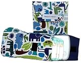 Diapees and Wipees Accessory Bag - Blue Zoo Animals