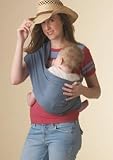 Hotslings Slate Blue Stretch Baby Carrier Sling Size 6