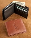 Polo By Ralph Lauren Embossed Polo Pony Passcase Wallet