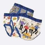 Hanes Boys 3-Pack Toddlers Wiggles Brief - t323w