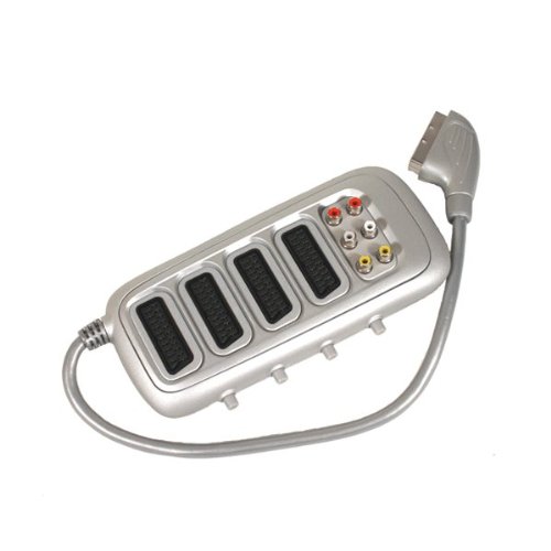 Heimkinosysteme: Hibaba 4 Way SCART Manual Selector Switch