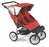 Baby Jogger City Double Stroller - Cherry Red