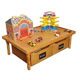 Todays Tot Summerside Activity Table w/ Two Drawers Finish: Natural