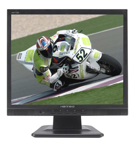 Heimkinosysteme: HANNspree HANNS-G AG172D Monitor LCD-TFT 17.0' 1280 x 1024 Audio TCO99 Schwarz
