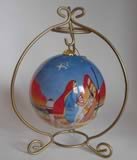 Christmas Decorated Silver tree White The Journey Bauble