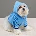 BLUE - MEDIUM - Sporty Fleece Pullover -