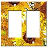 Sunflowers Decorative Switch Plate