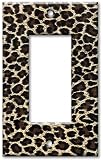 Leopard Print Decorative Switch Plate