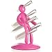 The Ex 5-piece Voodoo Knife Set with Unique Pink Holder