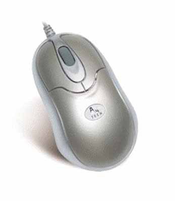 Elektronik und Foto: A4 Tech MOP-57K MINI GREY Maus