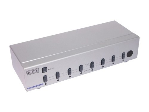 Digitalkameras: Digitus Video Selector, 1 Monitor, 8 Eing�nge, ...