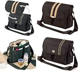 Avent Black and Tan/Green Urban Bag