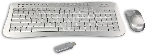 Festplatten: SPEED-LINK SL-6496-SSV Ultra Flat Metal Keyboard and Mouse Bundle