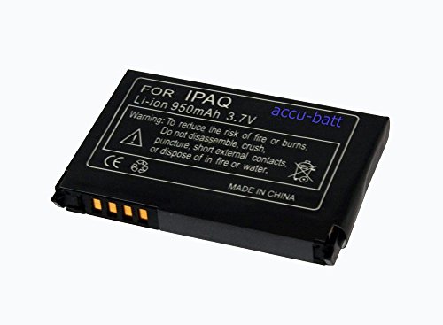 Projektoren: PDA-, MP3-Player-, Game-Akkus HP Compaq iPAQ h1900, h1910, h1915, h1920, h1935, h1937, h1940, h1945, PE2060, PE2062 Serie, (P/N 311314, 311315, 311340, FA114A)<br>baugleich:<br>Medion MD PPC250
