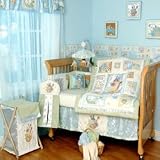 Kidsline Silver Lining 6 Piece Crib Set