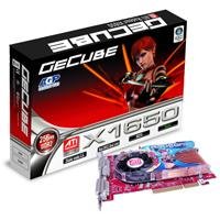 Handys ohne Vertrag: GeCube Radeon X1650Pro 256MB DDR2 128 Bit AGP DUAL-DVI-I HDTV Graffikkarte, Retail