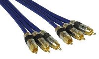 Kompaktanlagen: Kab Cinch Audio/Video Kabel PREMIUM Qualit�t 5m