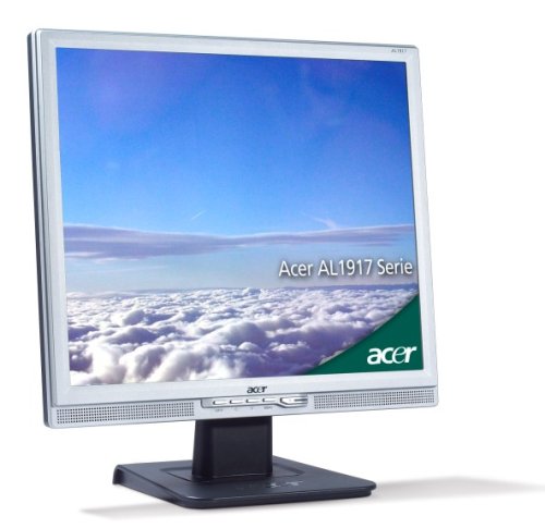 Elektronik und Foto: Acer AL1917Asd 19 Zoll TFT-Monitor schwarz/silber (Kontrast 700:1, 8 ms Reaktionszeit)