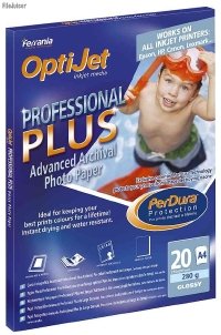 DVD Player: Optijet 15 Bl A3 Photo Paper Prof. glossy 260g